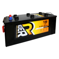 Аккумулятор ROJER Premium series 6ст-140 о.п. низкий плоский конус
