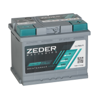 Аккумулятор ZEDER 6ст-60 (0) евро