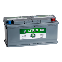 Аккумулятор LITUS AGM 105.0 950A VRL L6