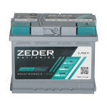 Аккумулятор ZEDER 6ст-60 (0) евро