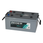 Аккумулятор ZEDER 6ст-225 (0) евро 1300 А