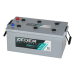 Аккумулятор ZEDER 6ст-225 (0) евро 1450 А