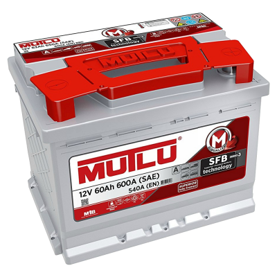 Аккумулятор MUTLU SFB 6ст-60 А/ч оп  540A  L2.60.054.A