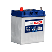 Аккумулятор BOSCH S40 190 40 А/ч п.п. яп. (540 127) тонкие ASIA