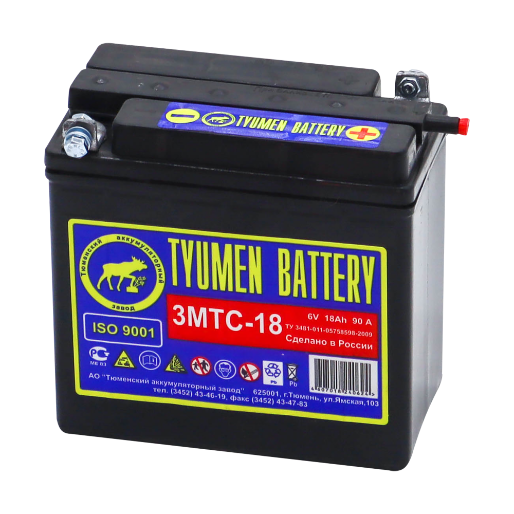 Tyumen Battery Лидер 6мтс 9