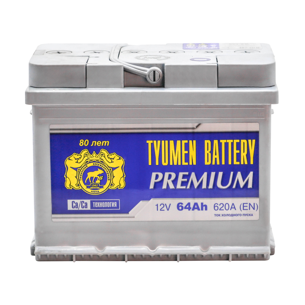 Аккумулятор ТЮМЕНЬ PREMIUM 6СТ-64 L пп