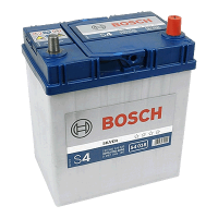 Аккумулятор BOSCH S40 180 40 А/ч о.п. яп. (540 126) тонкие ASIA