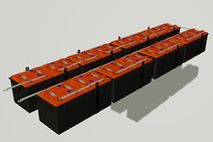 Аккумуляторы для поездов и вагонов